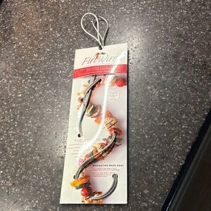 Stainless Steel Flexible Grilling Skewers - Silver